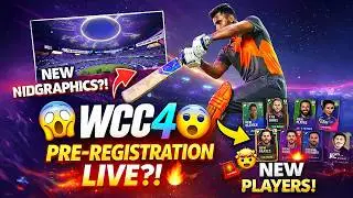 WCC4 Pre-Registration Started 😱 | Biggest Mobile Cricket Game Ever?