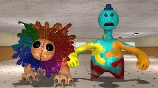 Surviving Yarnaby & Doey Poppy Playtime | Garry's Mod