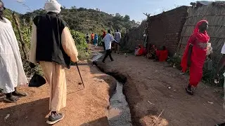 Potential: Passive Spring and Pathwater Harvest in Kadugli IDP Camp Sudan for Flood Control Oct 2022