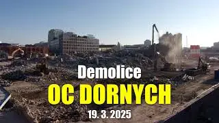 Demolice OC Dornych v Brně (amatérské záběry) #02