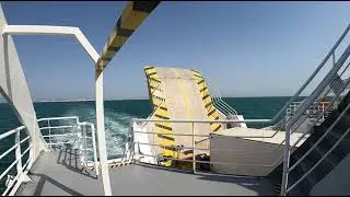 Riding on the  ferry 22, Oman