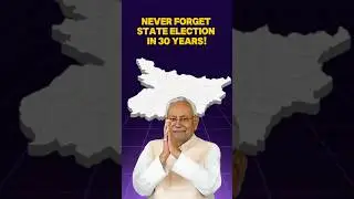 &ldquo;30 years in power, zero direct wins? Nitish Kumar explained in 60 sec&rdquo;🤯&rdquo; !! #shorts !!
