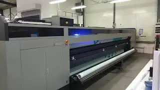 Druk wielkoformatowy Led-UV w szerokości 5m. Large format Led-UV printing in 5m