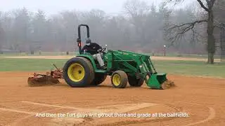 How the Conservancy creates bases for baseball and softball season (Audio Described)