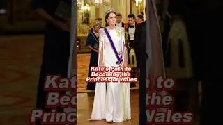 Kate's Path to Becoming the Princess of Wales #kate #william #elizabeth #royal