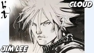 Jim Lee drawing Cloud