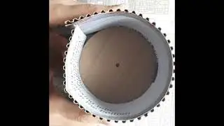 How to make a hamster wheel 👍🐹👍