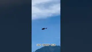 🔥🔥 #indianairforce Dhruv Advanced Light Helicopter. #ladakh #helicopter #aviation #iaf #india