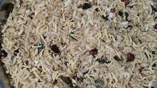 Mouthwatering Peri Peri Fry Roasted Poha Recipe!#snacks #chura