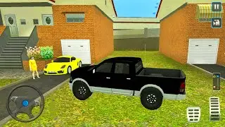 Black Pickup Truck Delivery Run - Car Caramba #6 - Android Gameplay