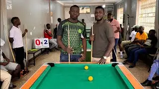 KASOZI JOSEPH UG SEED 1 🆚 ENOK BADMAN. LUKIE LUKIE SUPER OPEN 20 MAN COMP LIFE 1 RND 1 RACE TO 6