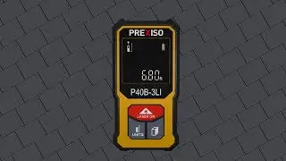 PREXISO | P40B 3LI Rechargeable Laser Distance Measure
