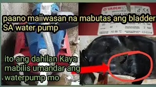 ano ang kahalagahan Ng pre charge SA bladder tank