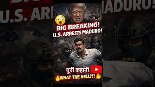 MADURO ARRESTED! 🔥 America का सबसे बड़ा Action #shorts #usa #venezuela