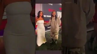 Omarion and Nia Long 👀 on the set of You Premiere in LA. #shorts #shortsfeed #couple