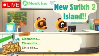 Starting ANOTHER Island on the Switch 2!! | Animal Crossing New Horizons