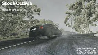 Rain on Mountain Roads | Toyota Innova & Škoda Octavia | BeamNG