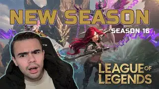 Playing League of Legends SEASON 16