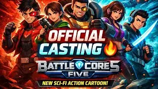 Battle Core Five | Official Casting Video | New Sci-Fi Action Cartoon Series | Coming Soon