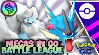 MEGA EVOLUTIONS allowed in GO Battle League live Pokemon GO // Counter Mega Gyarados // Mega Altaria