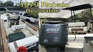 1979 Robalo Boat Restoration Part 1
