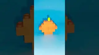 LEGO Orange 🍊| Building blocks Orange 🍊| How To make #lego #orange #shorts #shortvideo #diy