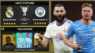 Real Madrid vs Man City. UCL Semi-final  Dream League Soccer Gameplay #07.