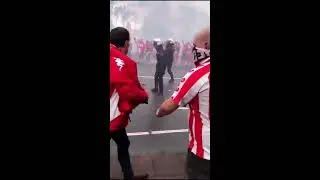 ULTRAS Sporting Gij&oacute;n vs Cops