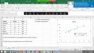 M8  Regresión y correlacion con Excel