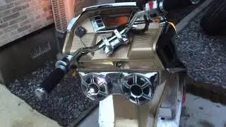Honda fusion custom scoter helix night riders
