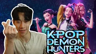 MY KPOP FANBOY HEART CAN’T HANDLE THIS! | KPop Demon Hunters - Reaction!