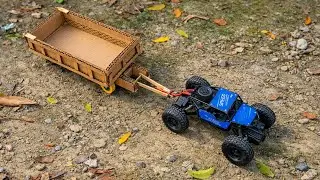 Mini Cargo Tow Truck 🚚 | RC Science Model | DIY Transport Vehicle