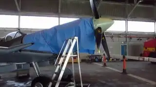 [WWII WARBIRDS] P-51 and Spitfire Walkaround at RAF Colerne!
