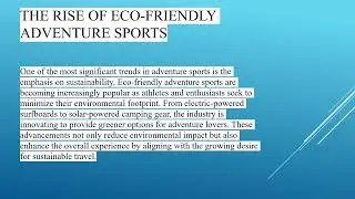 Danielle Esposito Staten Island Adventure Sports: Future Trends to Erase Your Bucket List Blues