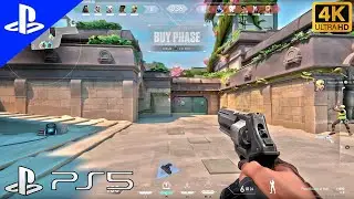 VALORANT PS5 gameplay | 120 fps | 4k ( no commentary )