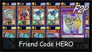 BEST NEW PLAYER HERO DECK 2025 (No Boxes Needed) [Yu-Gi-Oh! Duel Links]