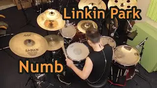 Numb (Linkin Park) one take acoustic DRUM COVER by Marius Baum