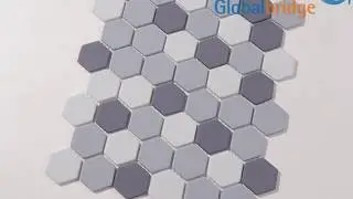 Global Bridge enamel glass mosaic tile--ME22I