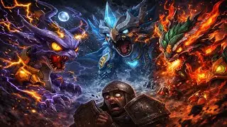 القتال بـ Iosghar و Enroja و Cataegis Migra المدمرة Dragon Mania Legends