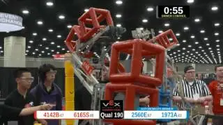 2015 VRC Sci Q190 - 4142B 6165S vs 2560E 1973A - 66 to 78 - VEX Worlds 2015 - Science Division