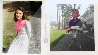 Vintage Family Photos Full Restoration Project