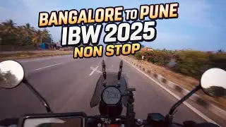 900+ KM Non-Stop on Himalayan 450 | Bangalore to Pune | Solo Ride | IBW 2025