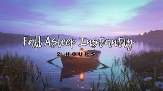 Fall Asleep Instantly: Foggy Scottish Highlands | Female Humming & Soft Wood Percussion [2 HOURS] ☁️