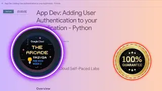 App Dev: Adding User Authentication to your Application - Python