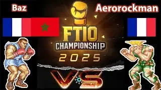 FT10 Championship : Baz (Boxer) VS Aerorockman (Guile) SSF2X