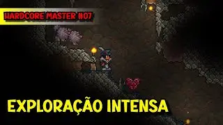 A EXPLORA&Ccedil;&Atilde;O CONTINUA! - Terraria Master Mode Hardcore EP.07