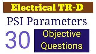 Railway Trd  PSI OBJECTIVE QUESTION #TRD #PSI #jeequestions #trd_psi_question_bank