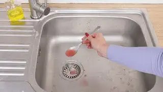 Natural drain cleaner. Unpleasant odors and dirt disappear