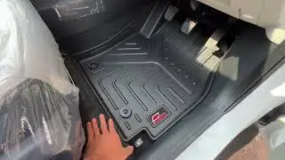 Kia Sonet Accessories Installation | GFX Floor Mats, Trunk Mat & Mud Flaps Upgrade