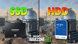 Call of Duty Warzone 2.0 : SSD vs HDD